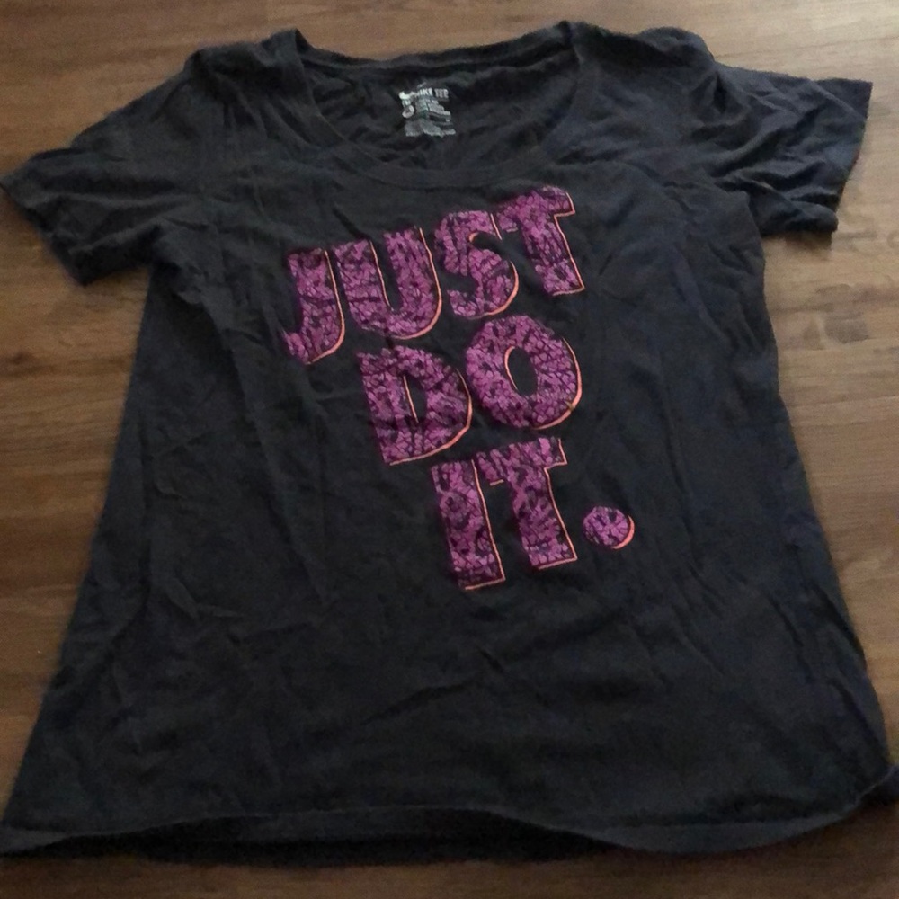 Nike Just Do It Black Tee